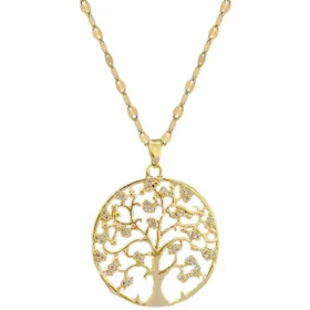 Kette Lebensbaum Gold